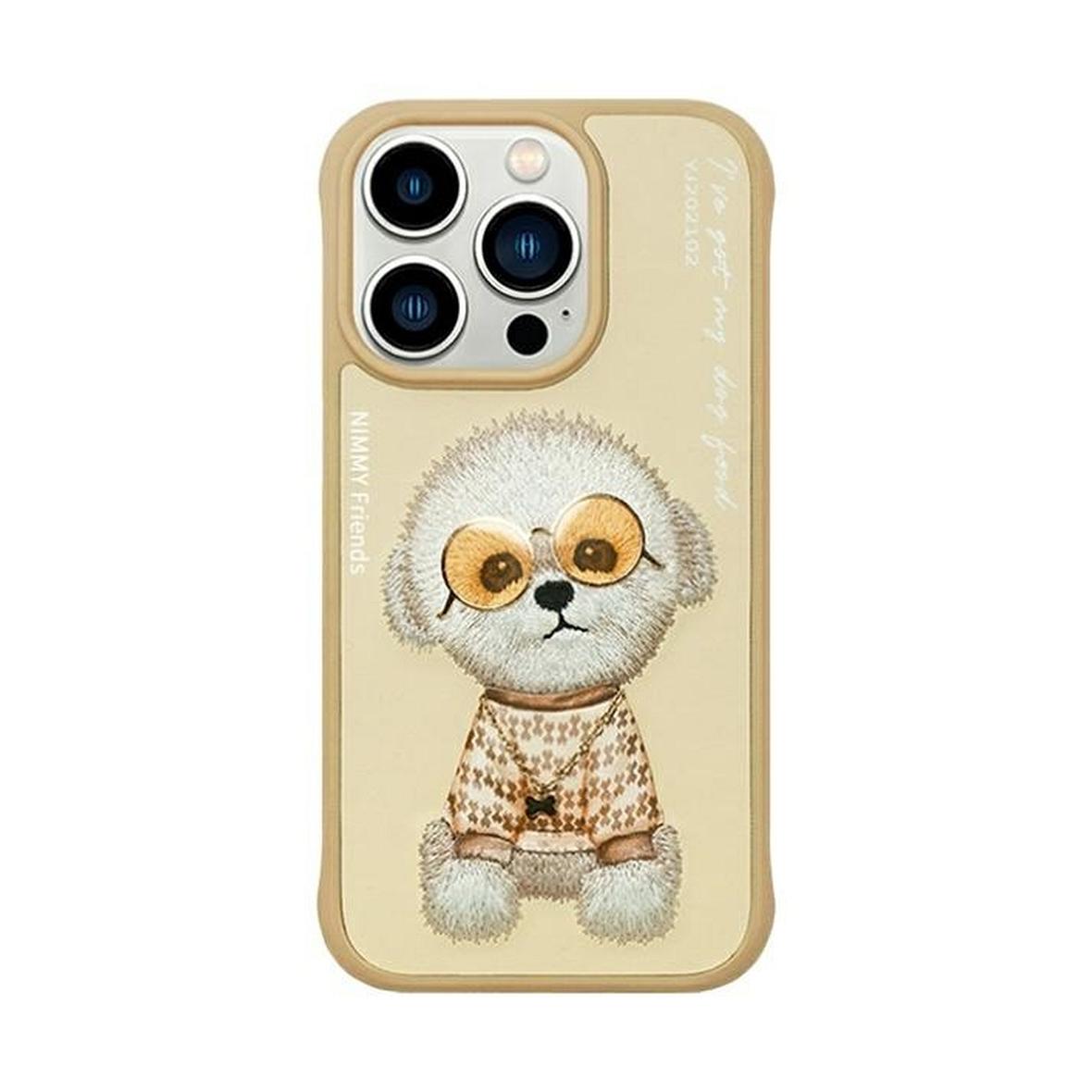 NIMMY futerał GLASSES COOL DOG do IPHONE 15 Pro khaki