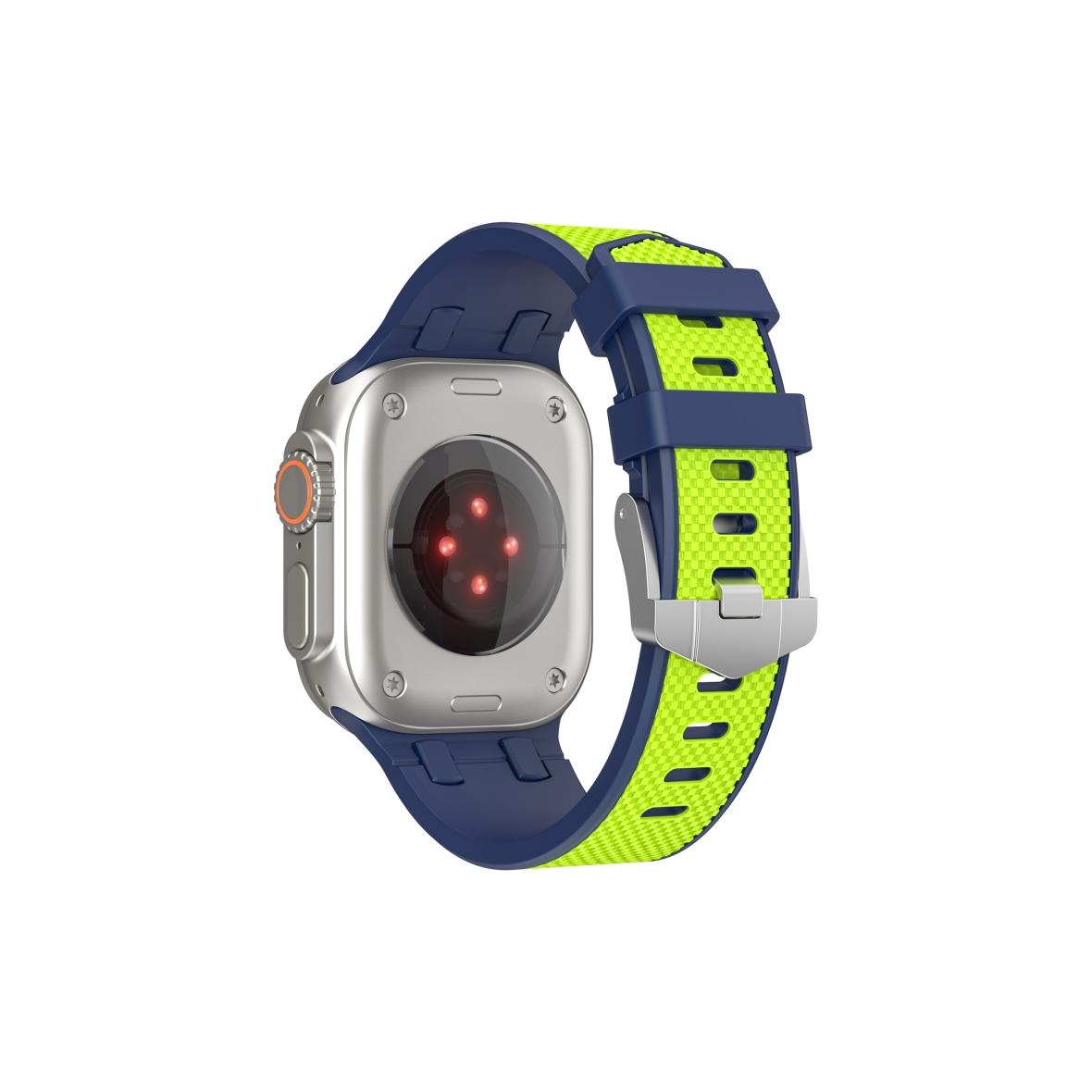 WiWU - Pasek do smartwatcha Wi-WB015 Kylin Watch Band 42/44/45/49mm - fluorescencyjny zielony