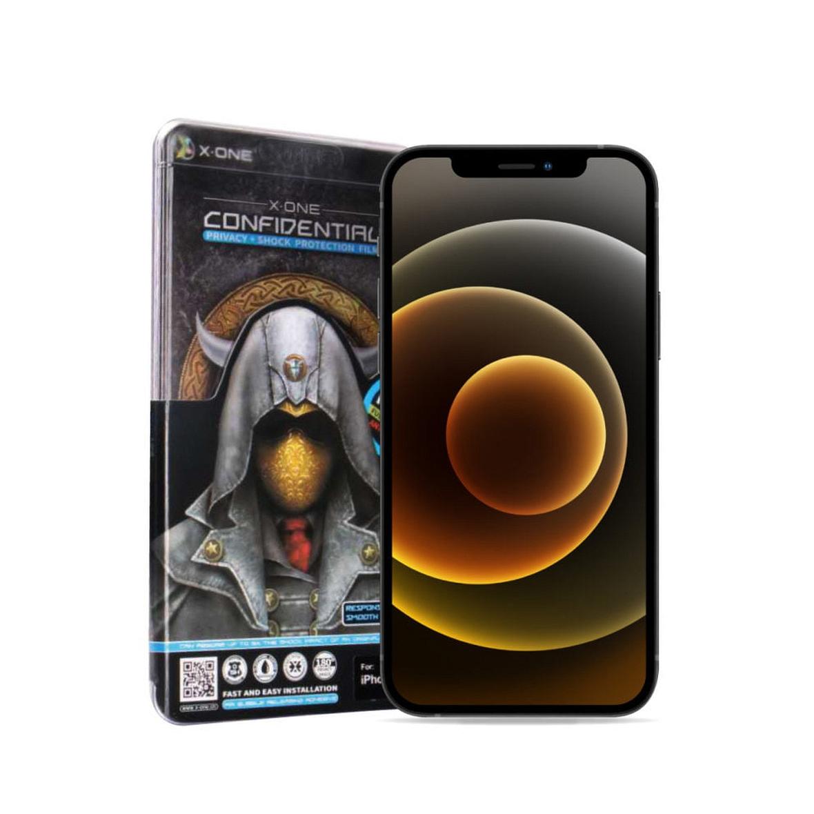 Szkło hartowane X-ONE Full Cover Extra Strong Privacy - do SAMSUNG A37 5G (full glue) czarny