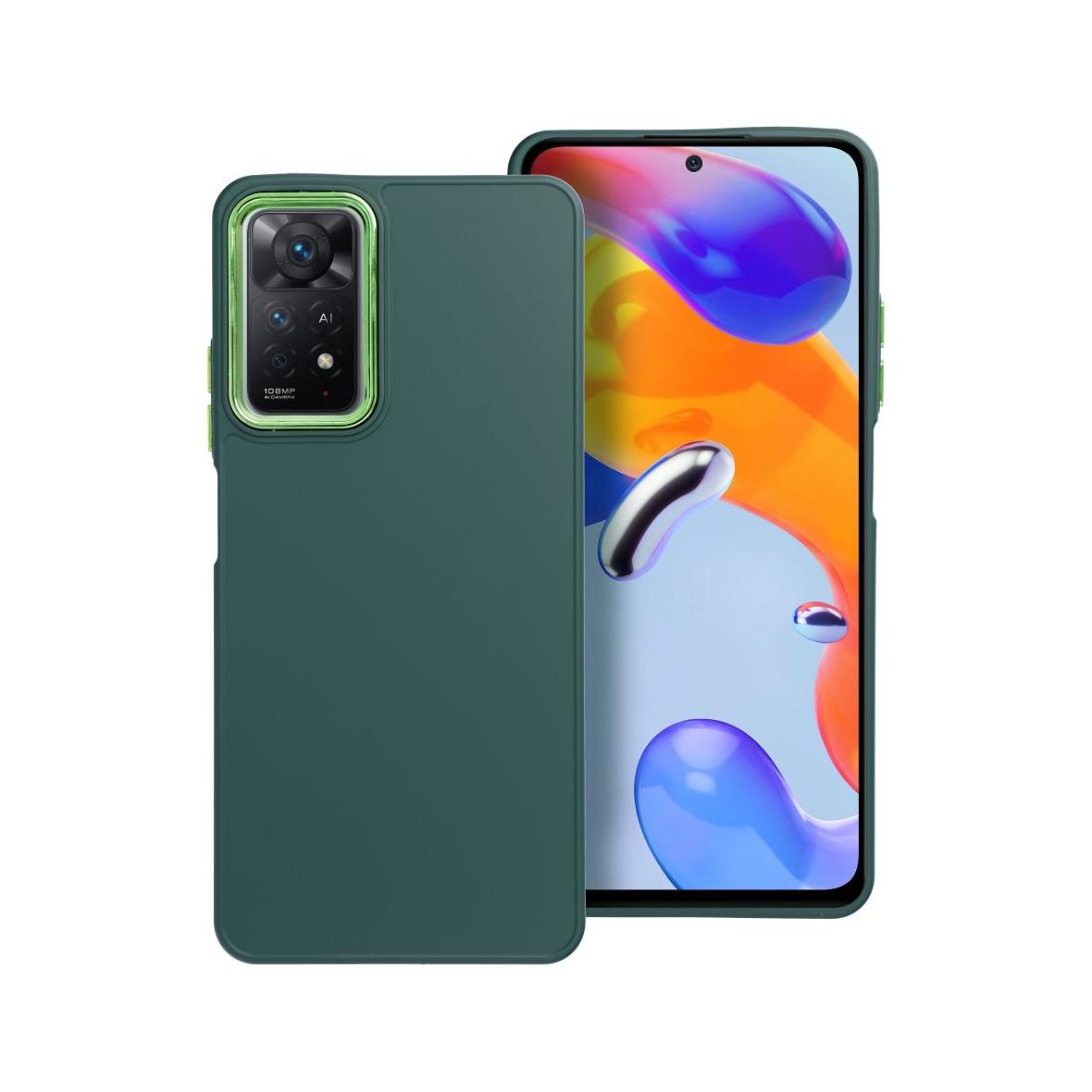 Futerał do Xiaomi Redmi Note 11 PRO / 11 PRO 5G Frame zielony
