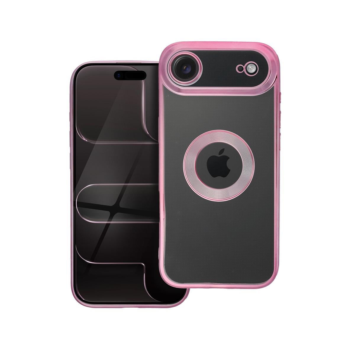 Futerał do iPhone 17 AIR Glam pudrowy róż