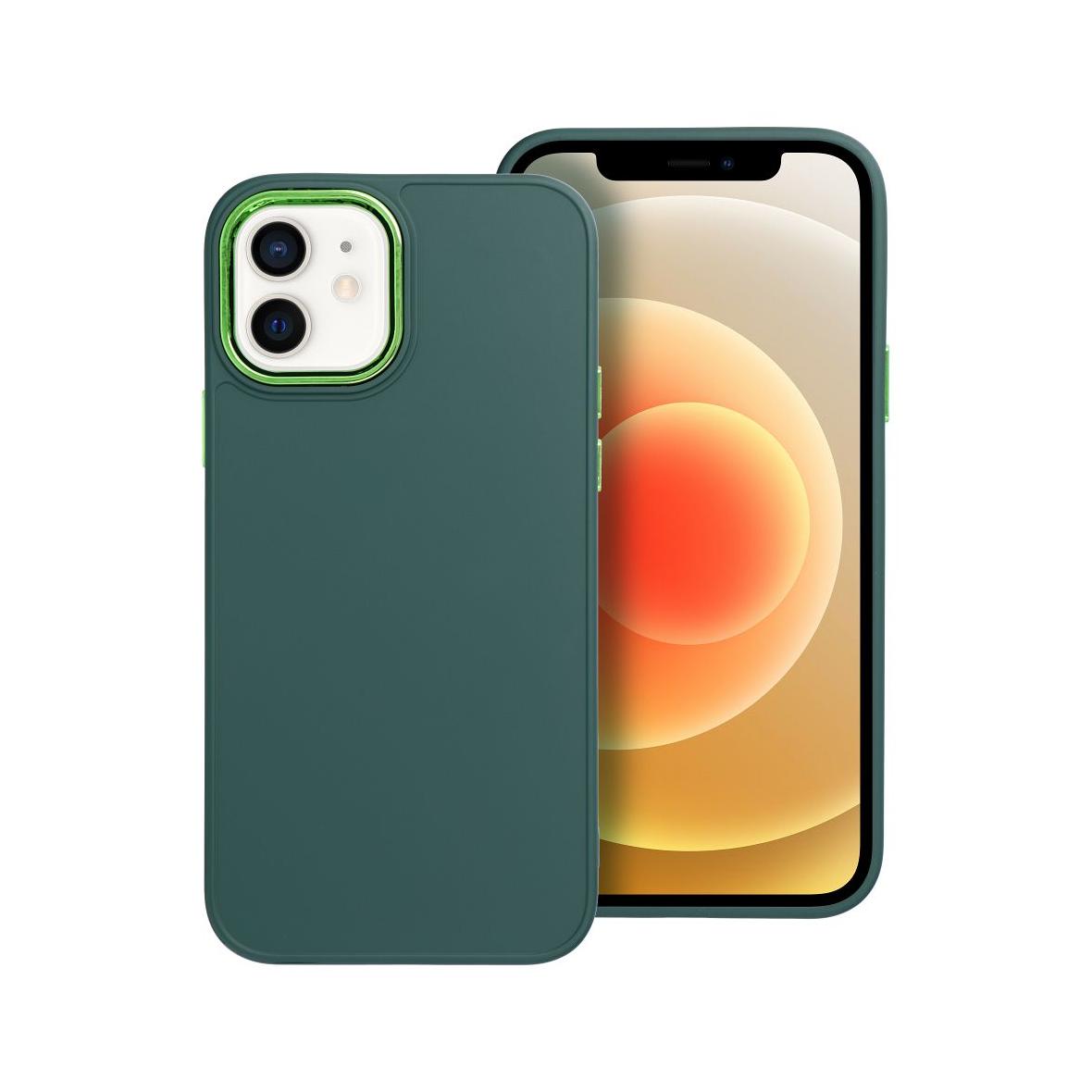 Futerał do iPhone 12 / 12 PRO Frame zielony