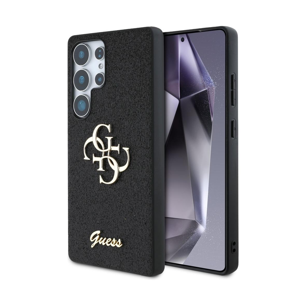 GUESS futerał do SAMSUNG S25 Ultra GUHCS25LHG4SGK (Fixed Glitter Big 4G) czarny
