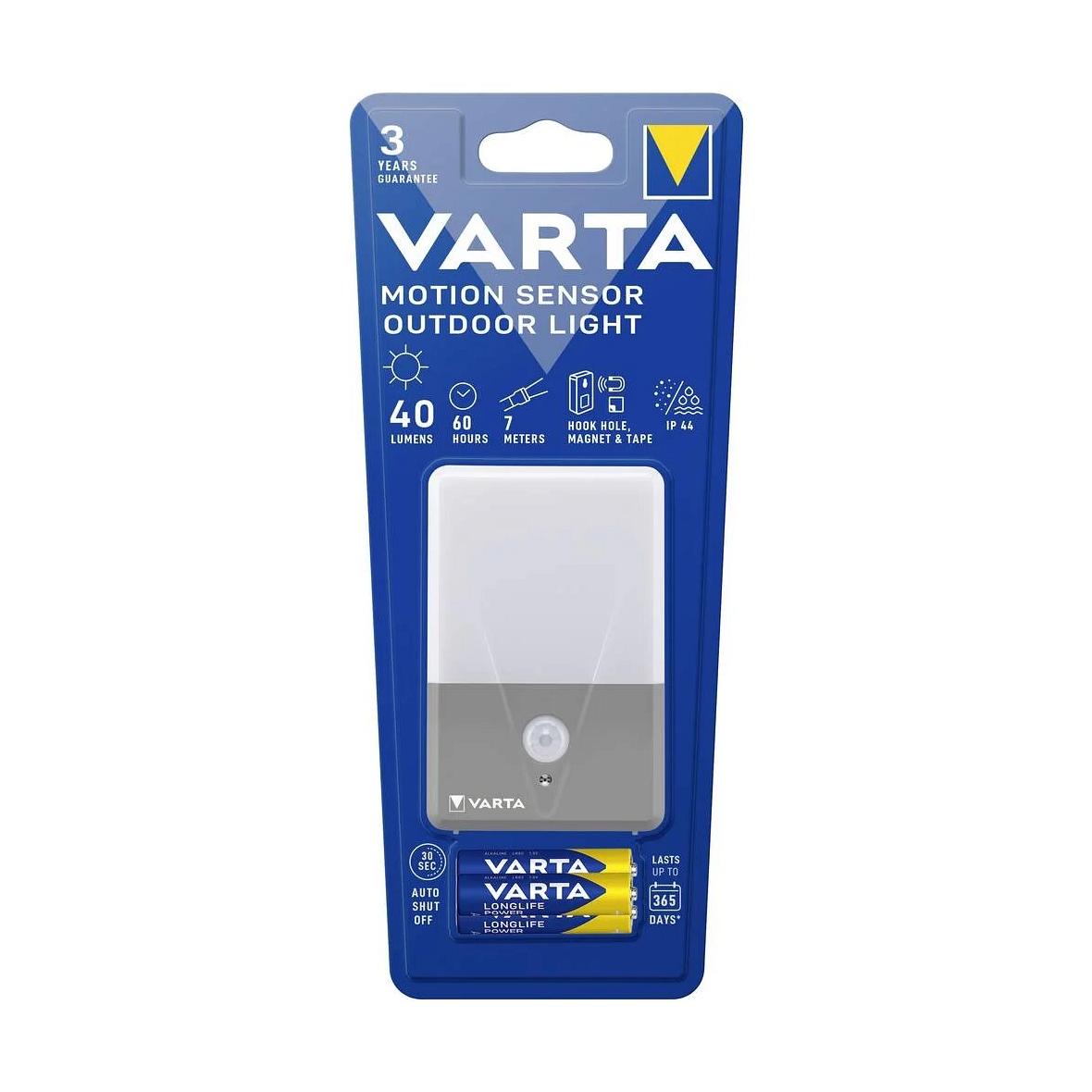 VARTA lampka z czujnikiem ruchu (motion sensor outdoor light) 16634