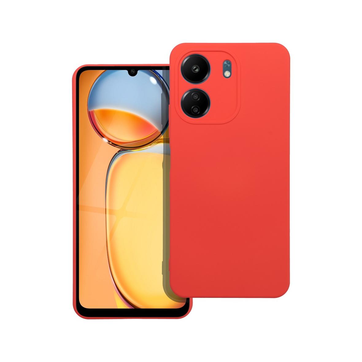 Futerał do Xiaomi Redmi 13C / Poco C65 Silicone brzoskwiniowy