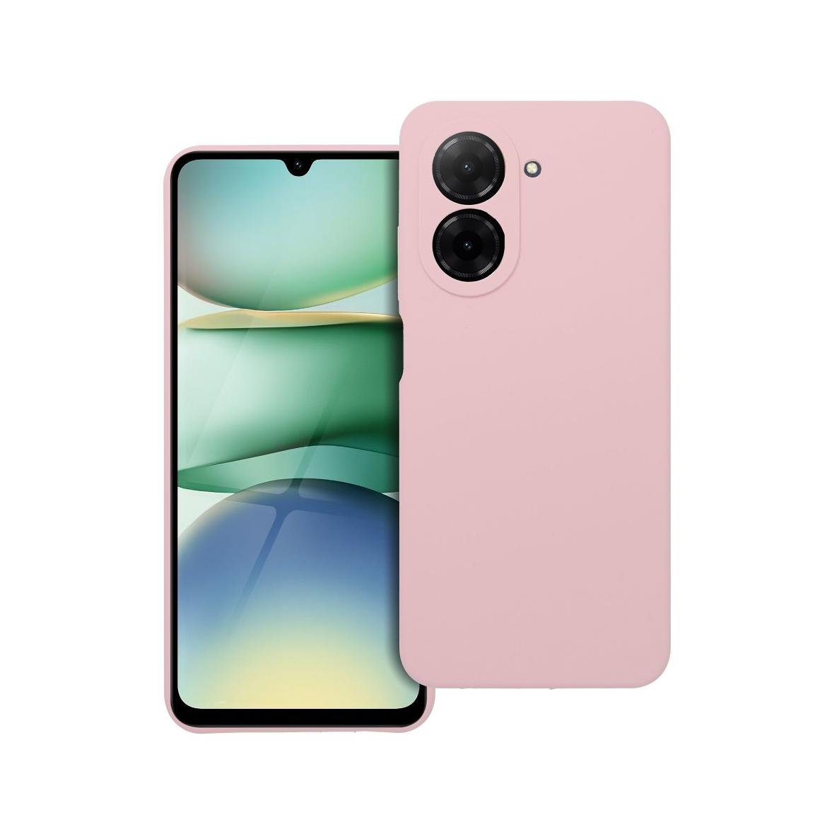 Futerał do Xiaomi Redmi A5 ( 171,7 x 77,8 x 8,26 ) Silicone 2mm pudrowy róż