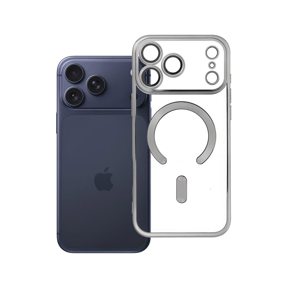 Futerał do iPhone 17 PRO MAX Electro Mag Cover zgodny z MagSafe tytanowy szary