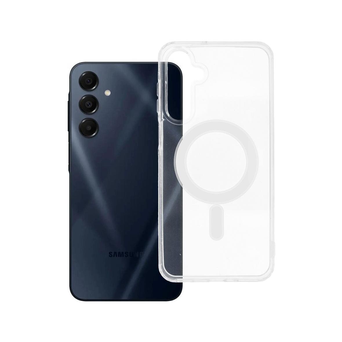 Futerał do Samsung A16 5G / A16 4G Clear Mag Cover (STR) zgodny z MagSafe transparentny