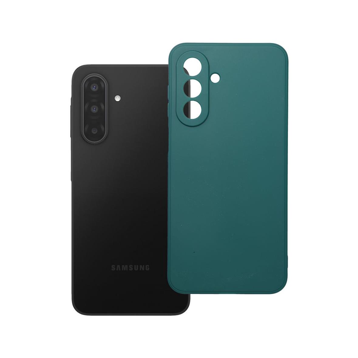 Futerał do Samsung A17 Matt ciemnozielony
