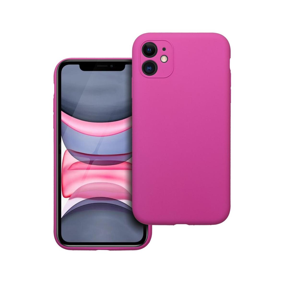 Futerał do iPhone 11 Silicone 2mm różowy