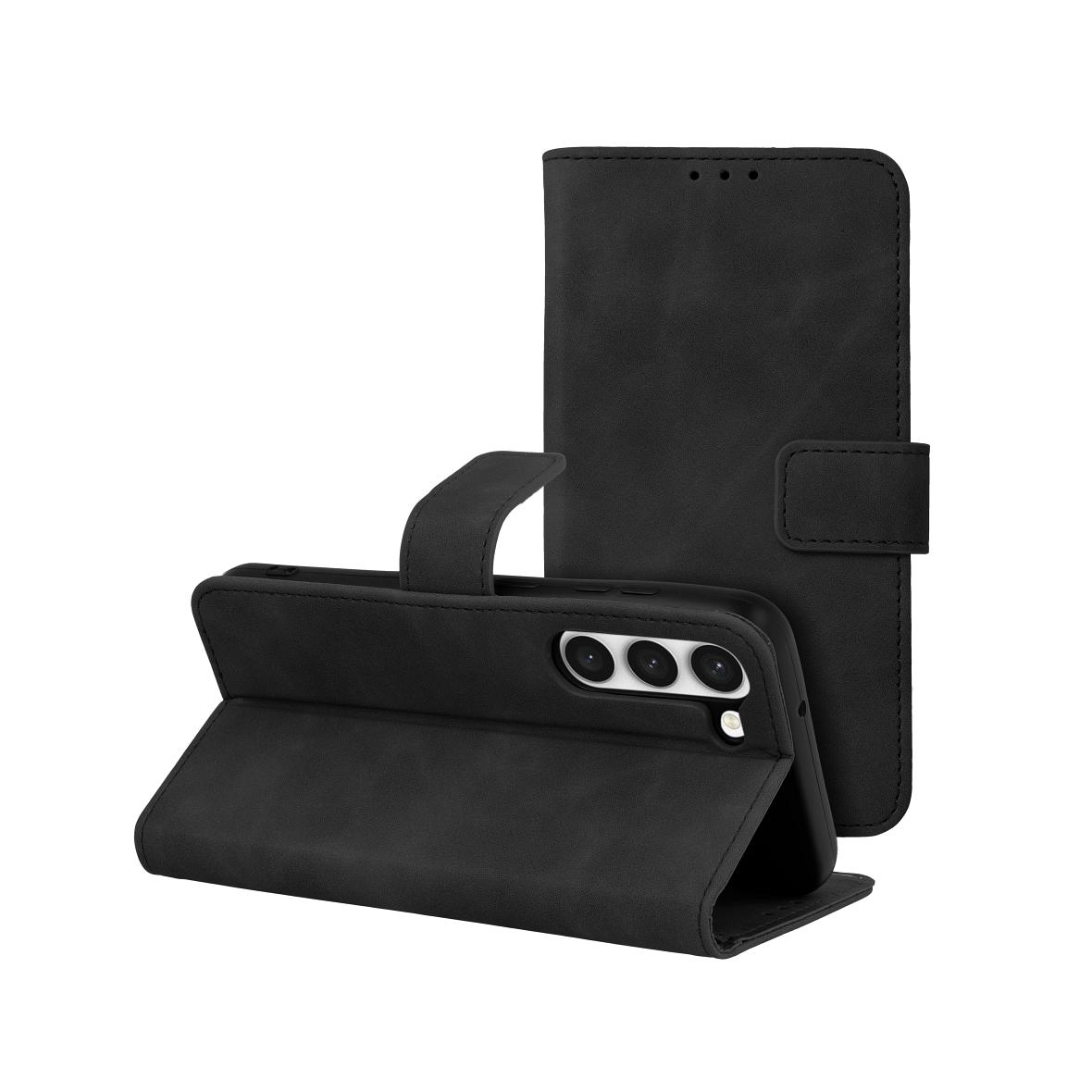 Etui z klapką na Samsung S23 Tender Book czarne