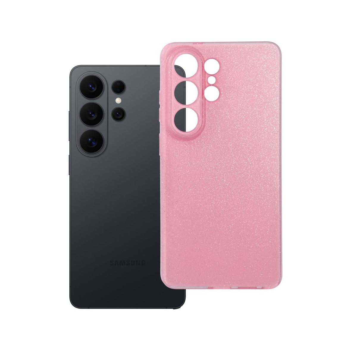 Futerał do Samsung S26 ULTRA Clear Case 2 mm Blink różowy