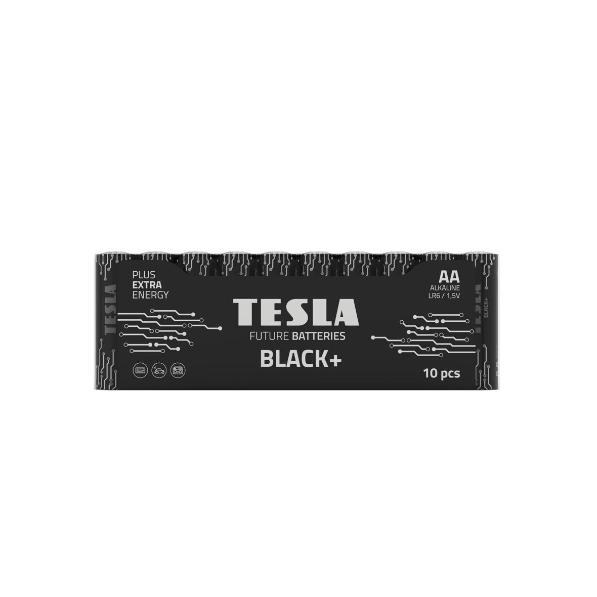 TESLA bateria alkaliczna R6 (AA) BLACK+ [10x72] 10 szt