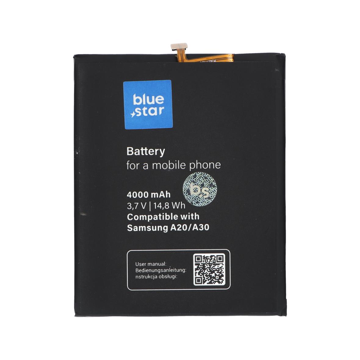 Bateria do Samsung A20 / A30 / A30S / A50 4000 mAh Blue Star Premium