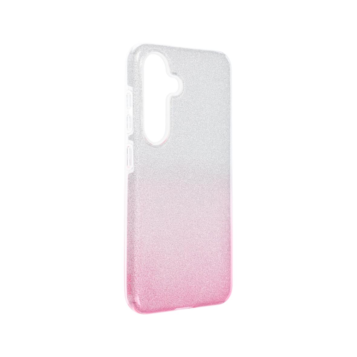 Futerał do Samsung S24 Shining transparentny różowy