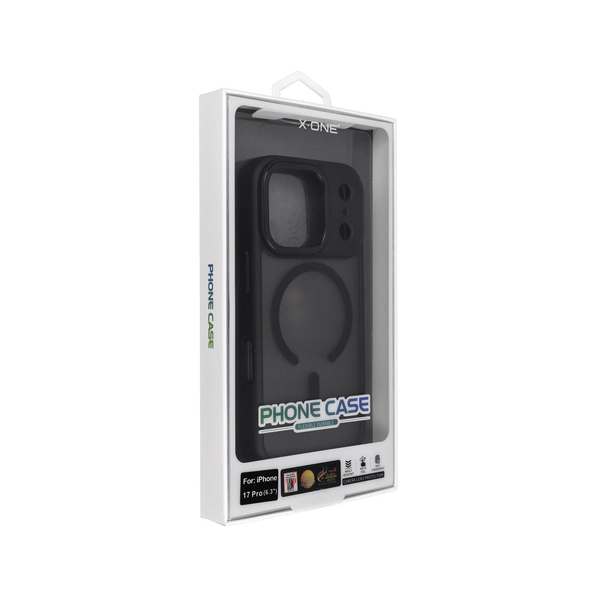Futerał X-ONE Dropguard Magnetic Case Air (kompatybilny z MagSafe) - do Apple iPhone 17 Pro czarny