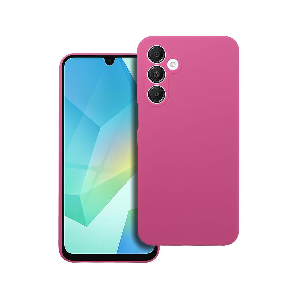 Futerał do Samsung A16 5G / A16 4G Silicone 2mm różowy