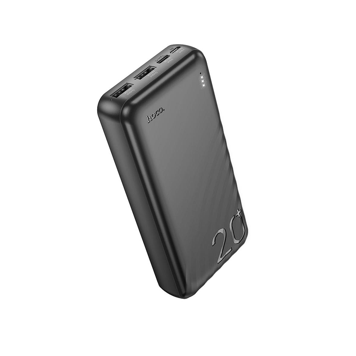 HOCO powerbank 20000 mAh 2A J123A czarny