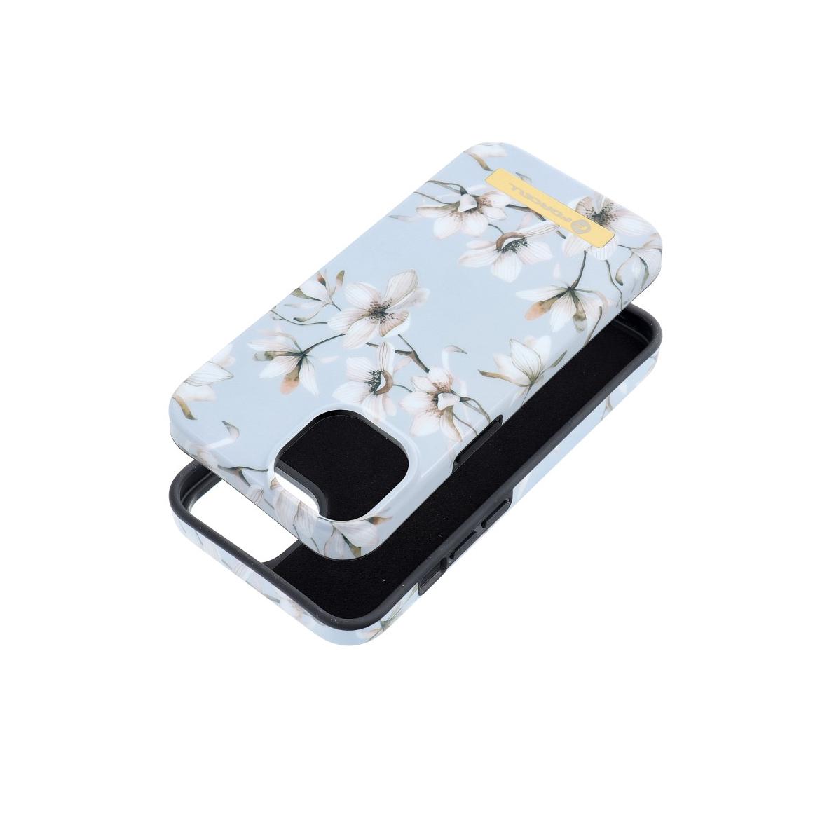 Etui na iPhone 14 Forcell F-Protect Mirage zgodny z MagSafe spring flowers