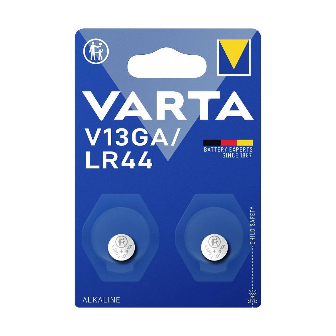 VARTA bateria alkaliczna V13GA (Typ LR44) 2 szt