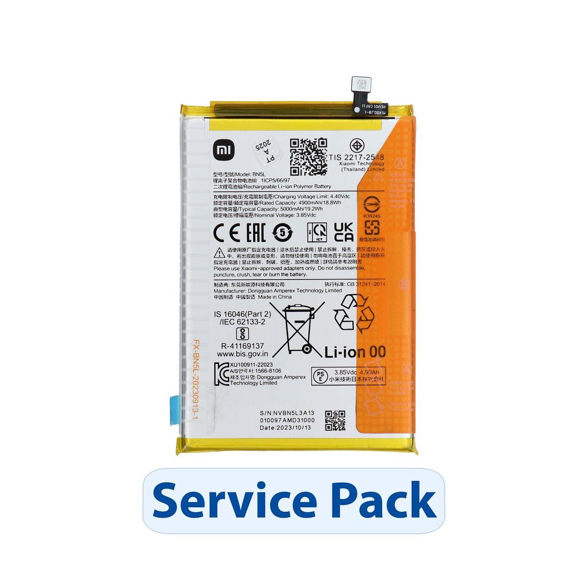ServicePack Bateria BN5L do XIAOMI Redmi 12C
