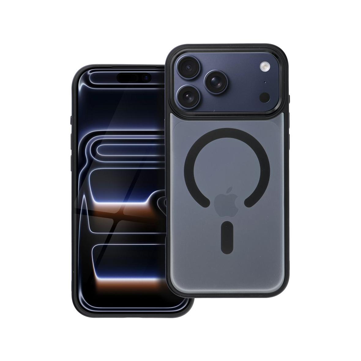 Futerał do iPhone 17 PRO MAX Matte Mag Cover zgodny z MagSafe czarny