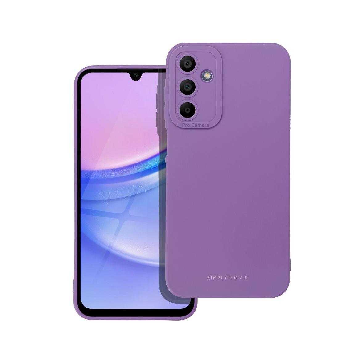 ROAR futerał LUNA do SAMSUNG A15 4G / A15 5G Fioletowy