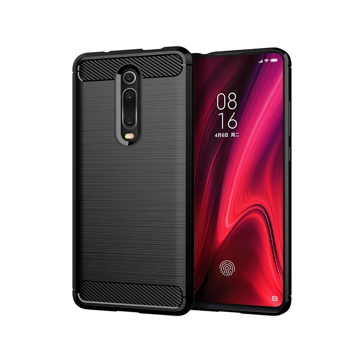 Futerał do Xiaomi Redmi 9T / Poco M3 Carbon czarny