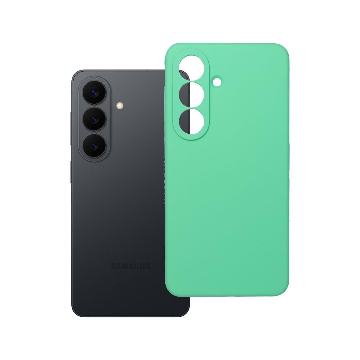 Futerał do Samsung S26 Silicone 2mm miętowy