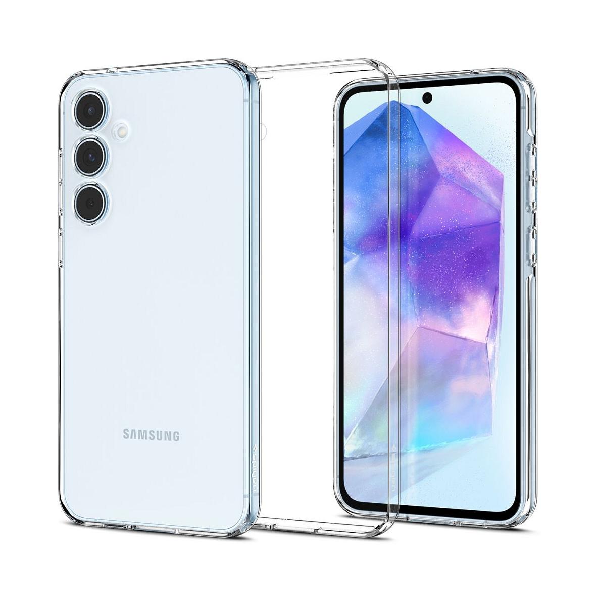 SPIGEN futerał LIQUID CRYSTAL do SAMSUNG A55 5G transparent
