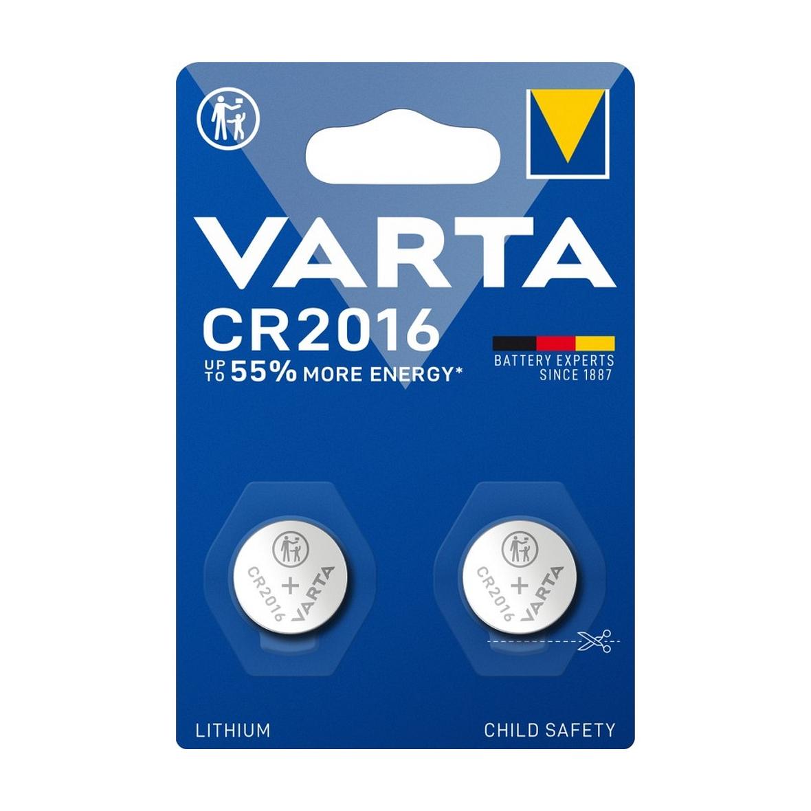 VARTA bateria litowa CR2016 3V 2 szt