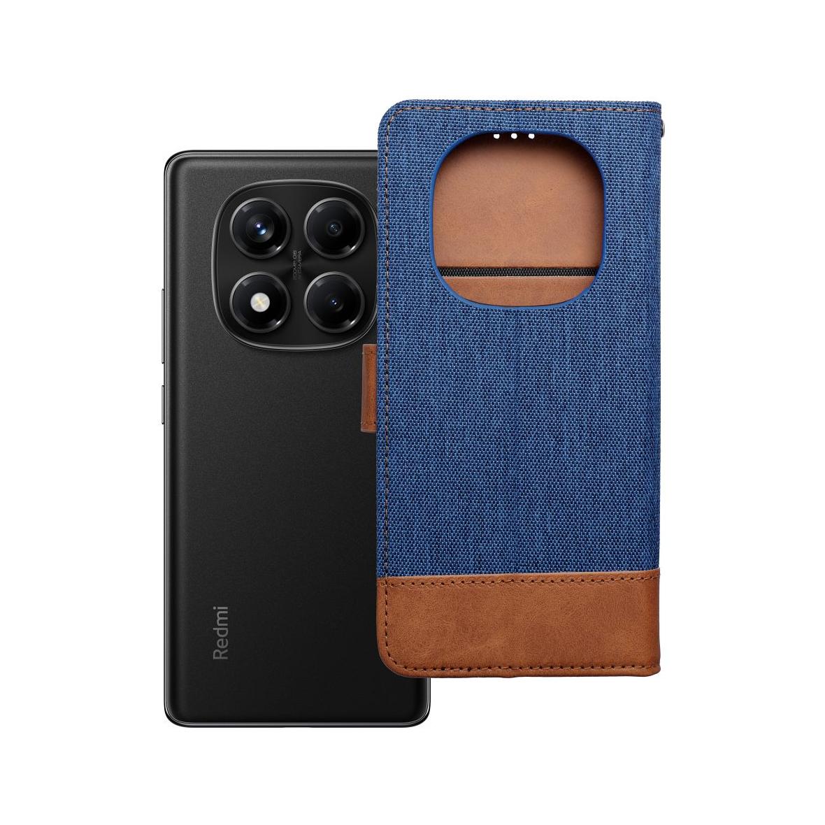 Etui z klapką na Xiaomi Redmi NOTE 14 PRO 4G Jeans Book niebieskie