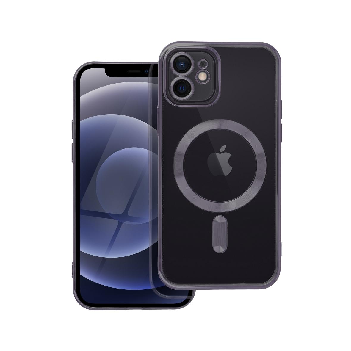 Futerał do iPhone 12 Electro Mag Cover zgodny z MagSafe czarny