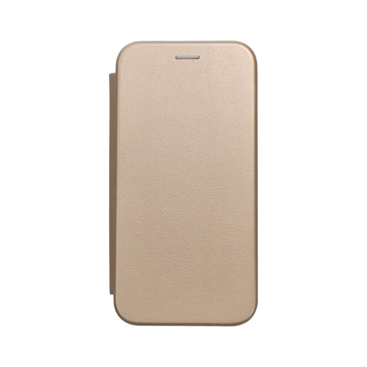 Etui z klapką na Samsung A25 5G Elegance Book złote