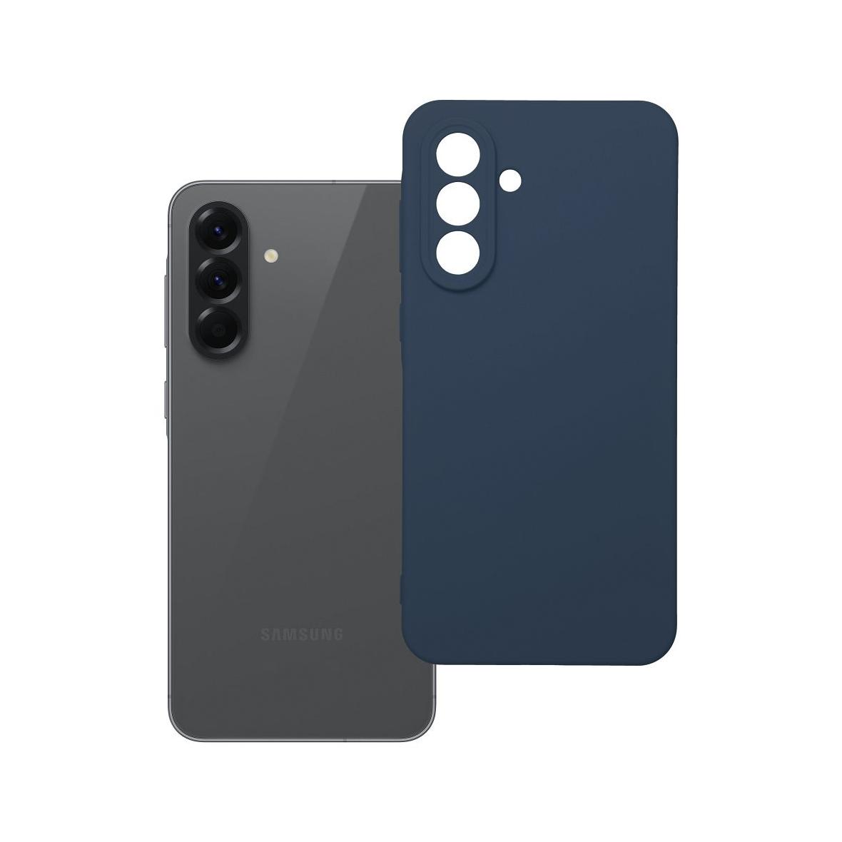 Futerał do Samsung A56 5G Silicone niebieski