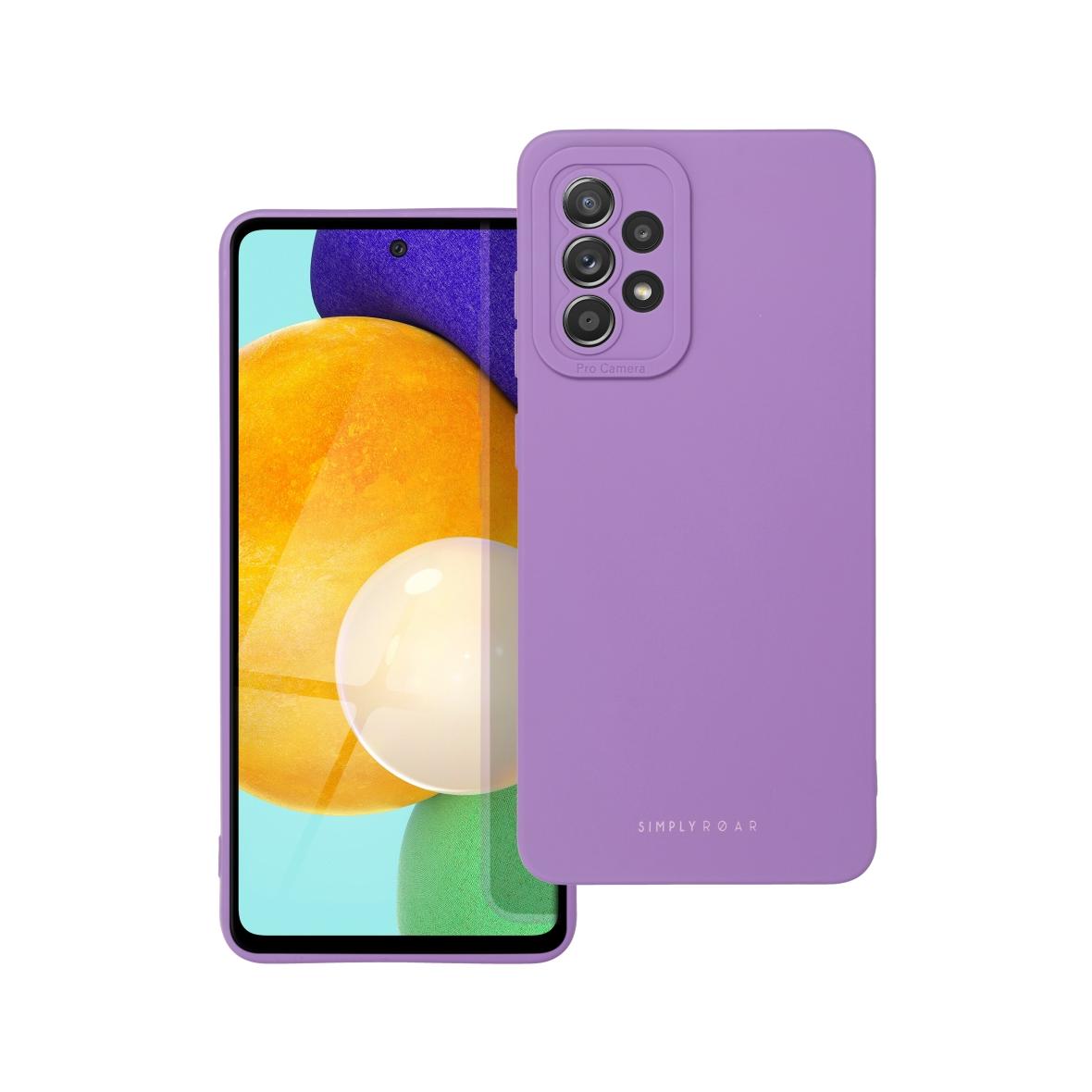 ROAR futerał LUNA do SAMSUNG A52 5G / A52 LTE (4G) / A52s 5G Fioletowy