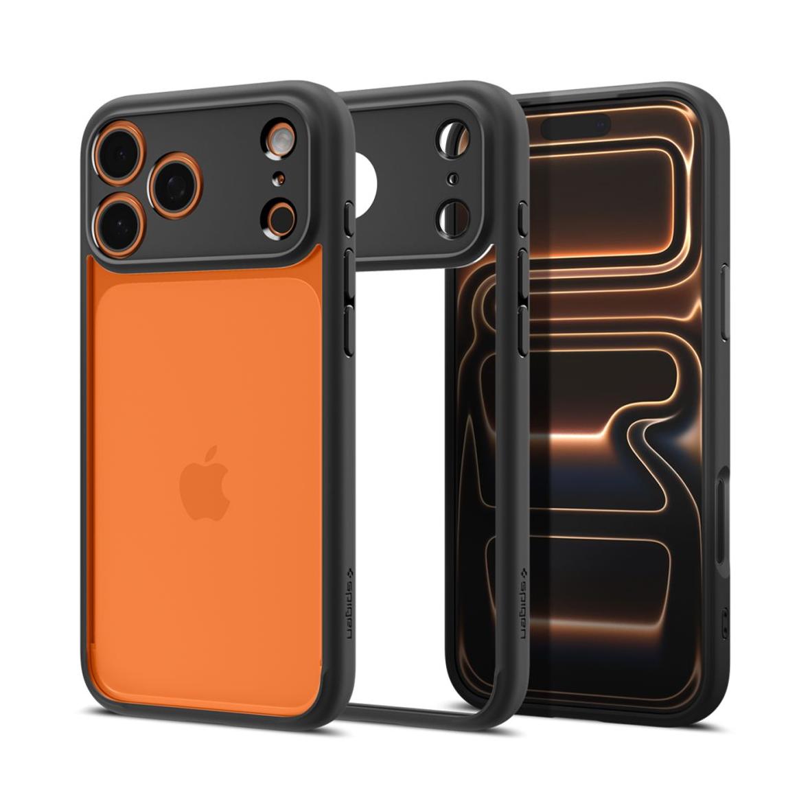 SPIGEN futerał ULTRA HYBRID IPHONE 17 PRO MATTE BLACK