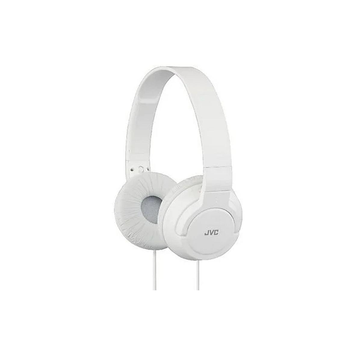 Słuchawki przewodowe nauszne jack 3,5mm JVC HA-S180-W białe