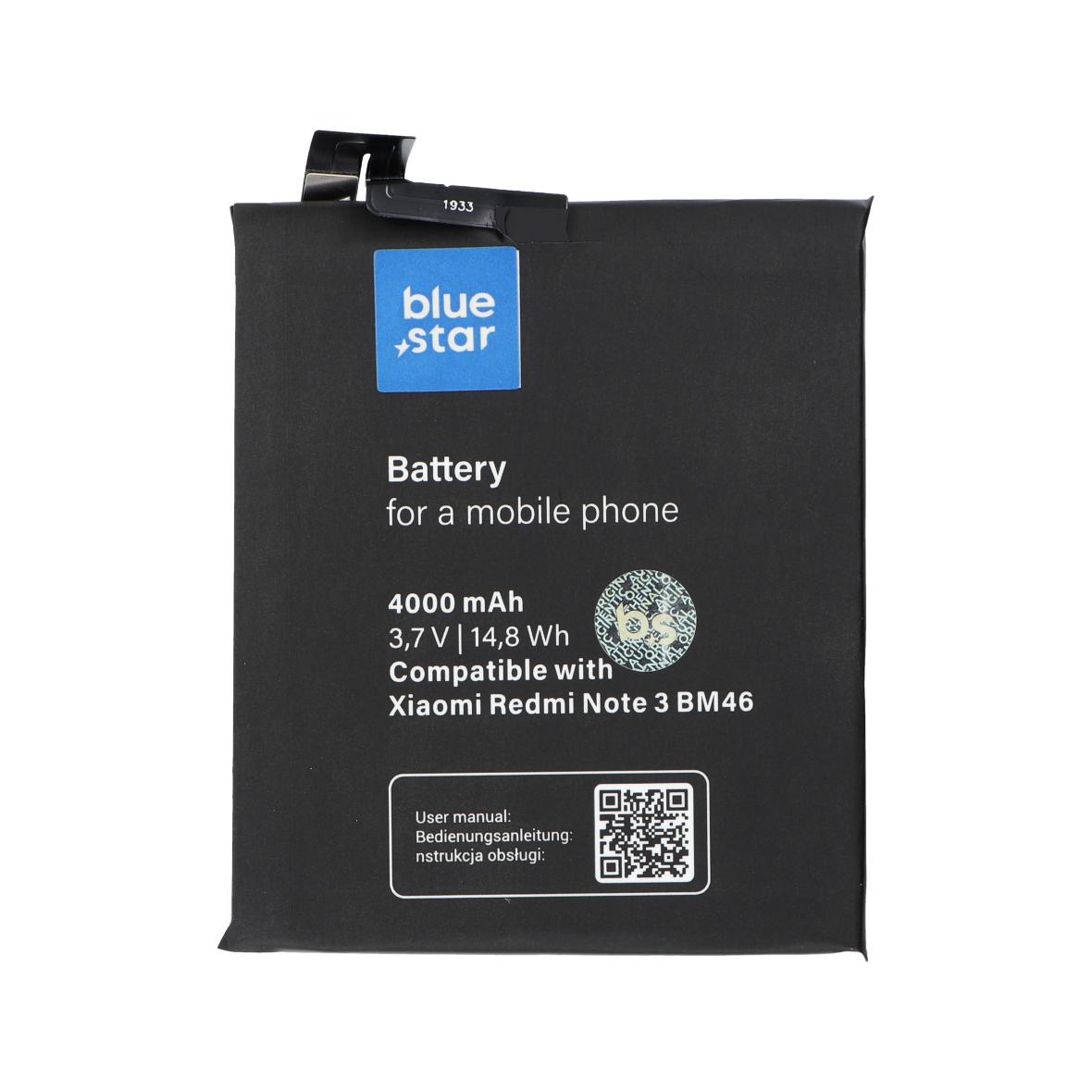 Bateria do Xiaomi Redmi Note 3 (BM46) 4000 mAh Blue Star