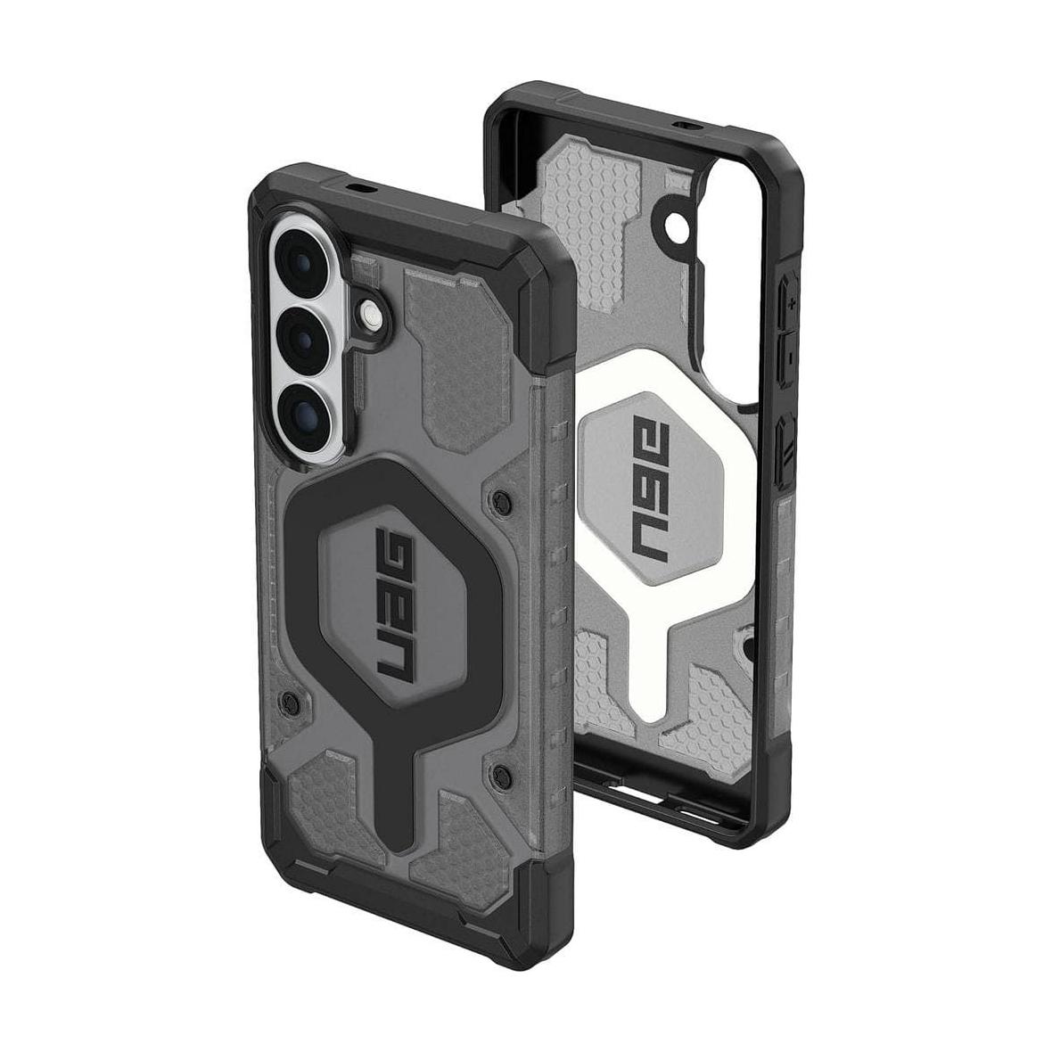 UAG Urban Armor Gear futerał PATHFINDER CLEAR MAGNET z wbudowanym modułem magnetycznym do Samsung Galaxy S26 ash black