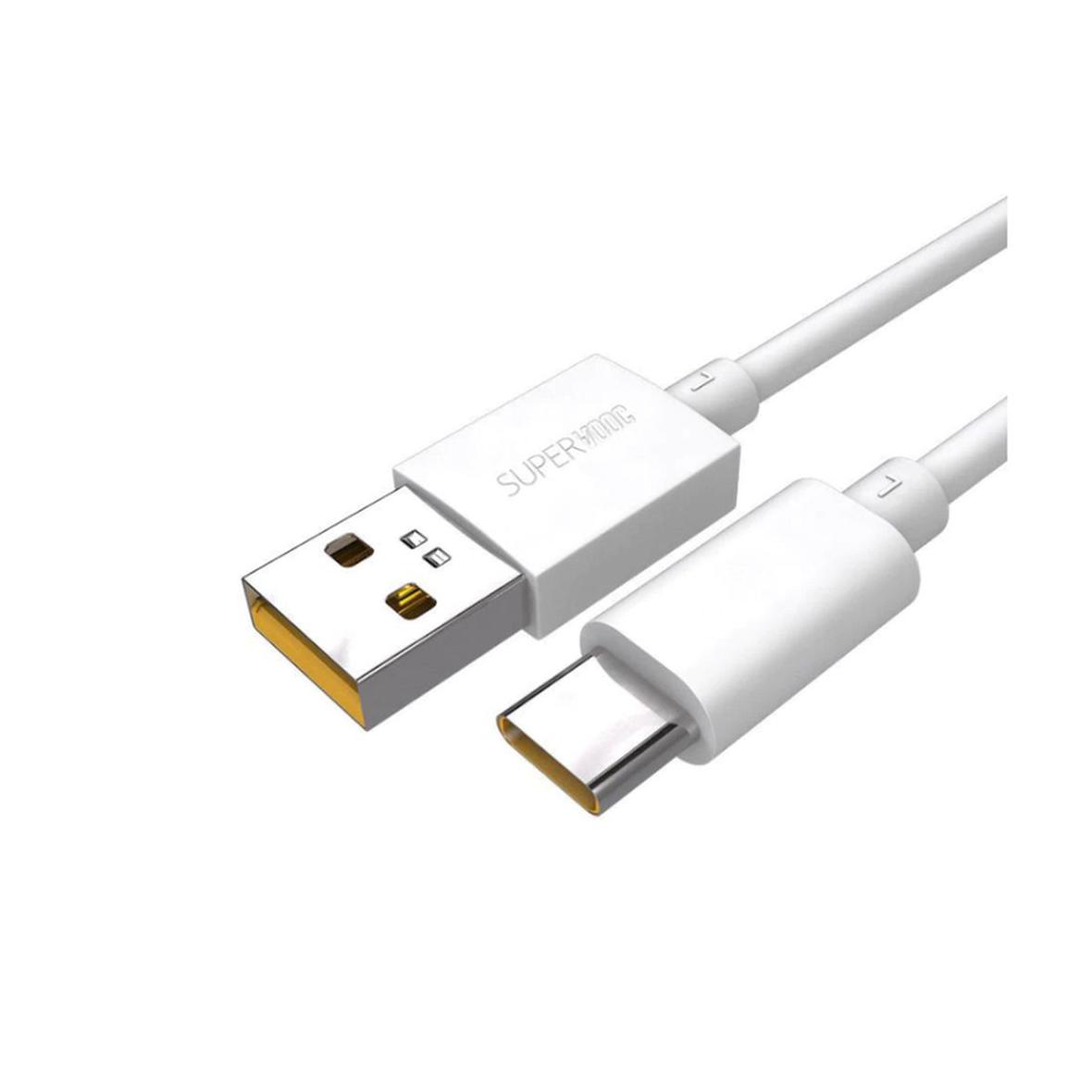 Oryginalny Kabel USB A do USB C Oppo 6,5A 65W 1 m DL136 bulk biały