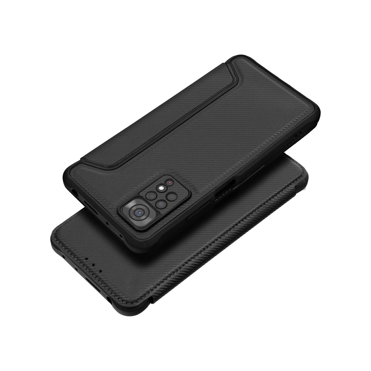 Etui z klapką na Xiaomi Redmi NOTE 14 4G (GLOBAL - 164,84mm x 78,15mm x 8,16mm) Razor Book czarne