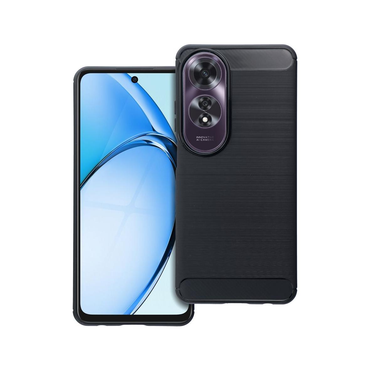 Futerał do Oppo A60 Carbon czarny