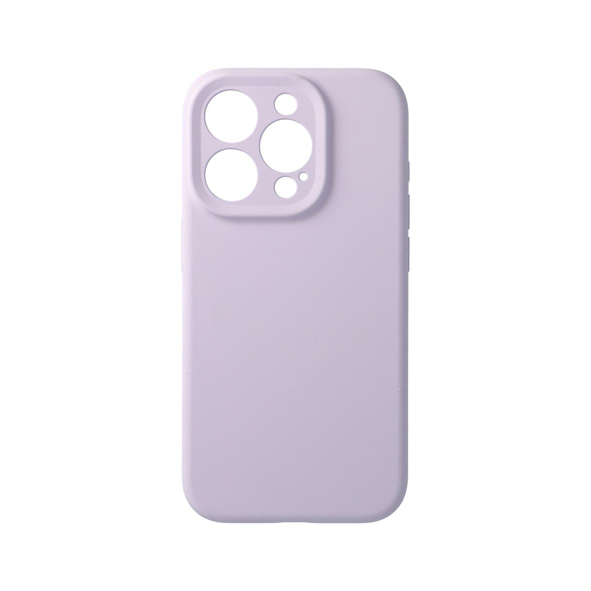 Etui na iPhone 15 PRO Forcell F-Protect Rubber Premium zgodny z MagSafe fiołkoworóżowy 0INT