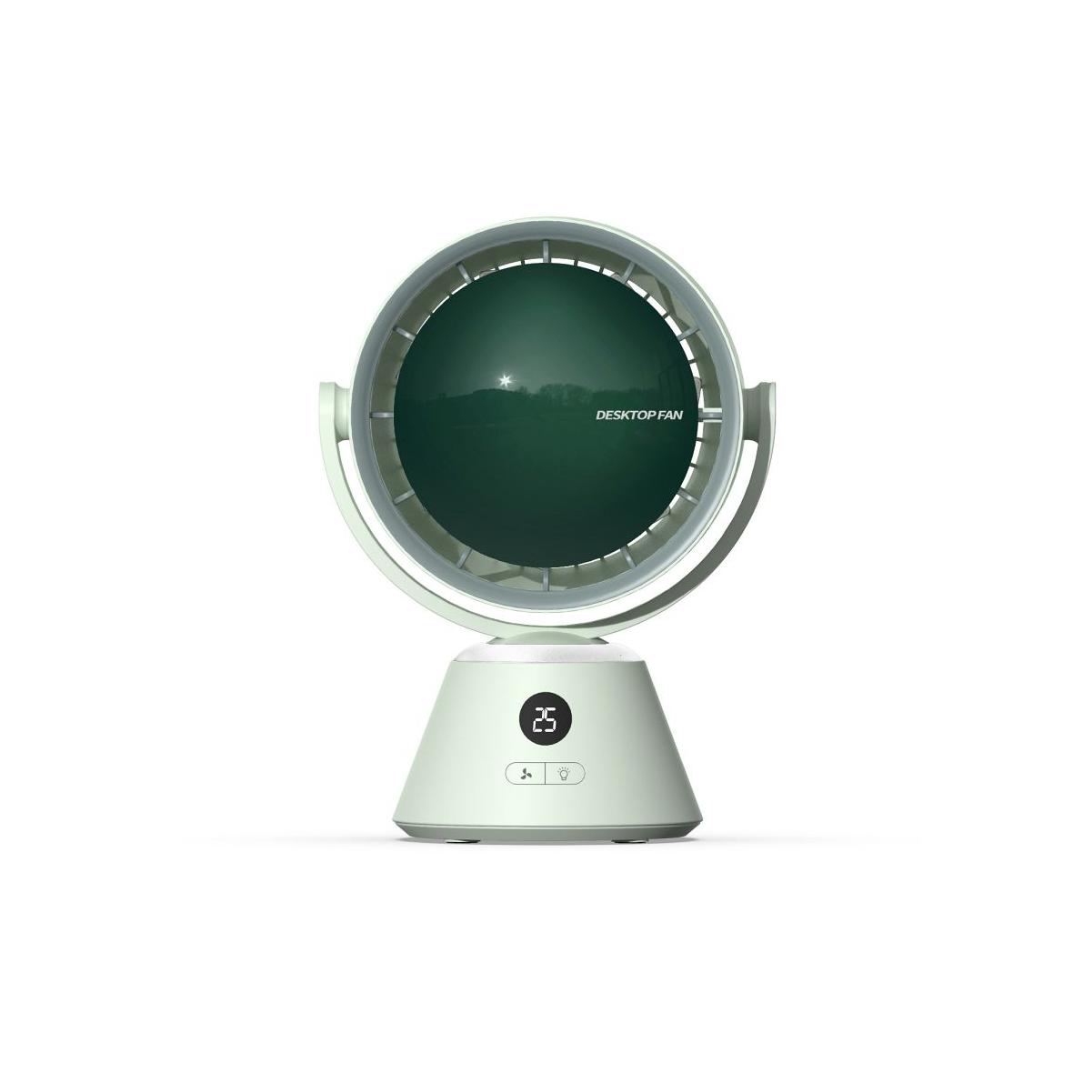 Wentylator / wiatrak biurkowy HX-121B zielony matcha