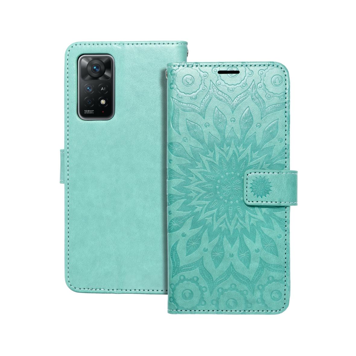 Etui z klapką na Xiaomi Redmi NOTE 11 PRO / 11 PRO 5G Mezzo Book mandala zielone