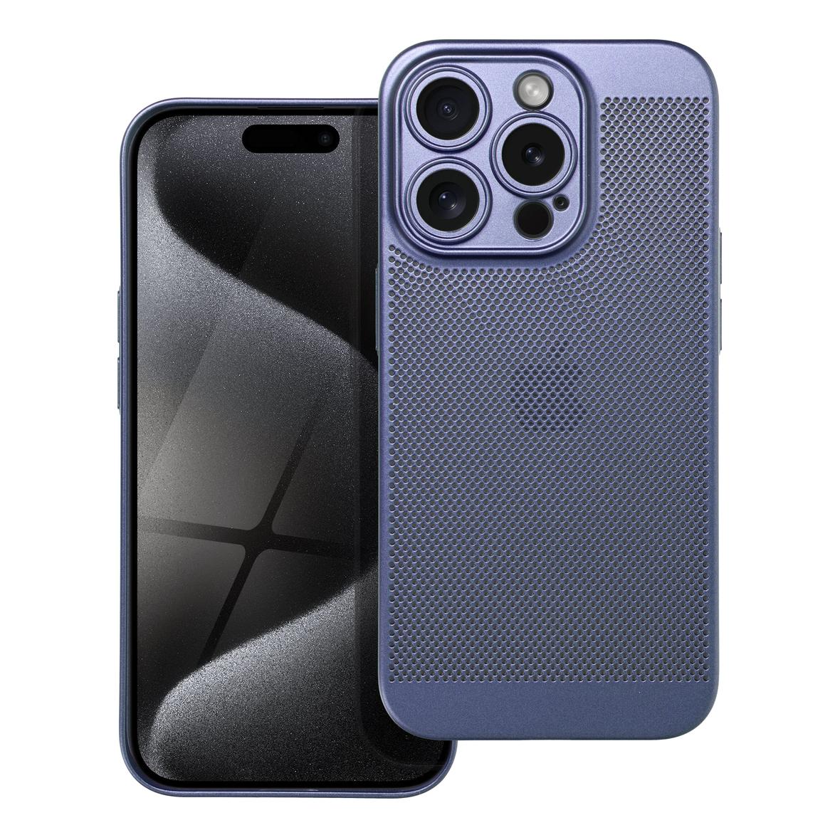 Futerał do iPhone 15 Breezy 15 PRO niebieski