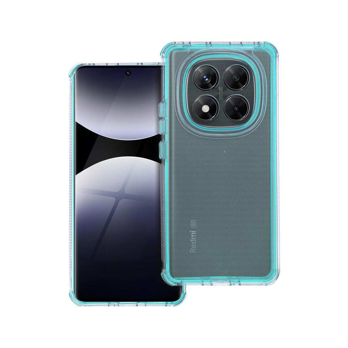 Futerał do Xiaomi Redmi Note 14 PRO 5G / 14 PRO PLUS 5G Matrix Clear miętowy