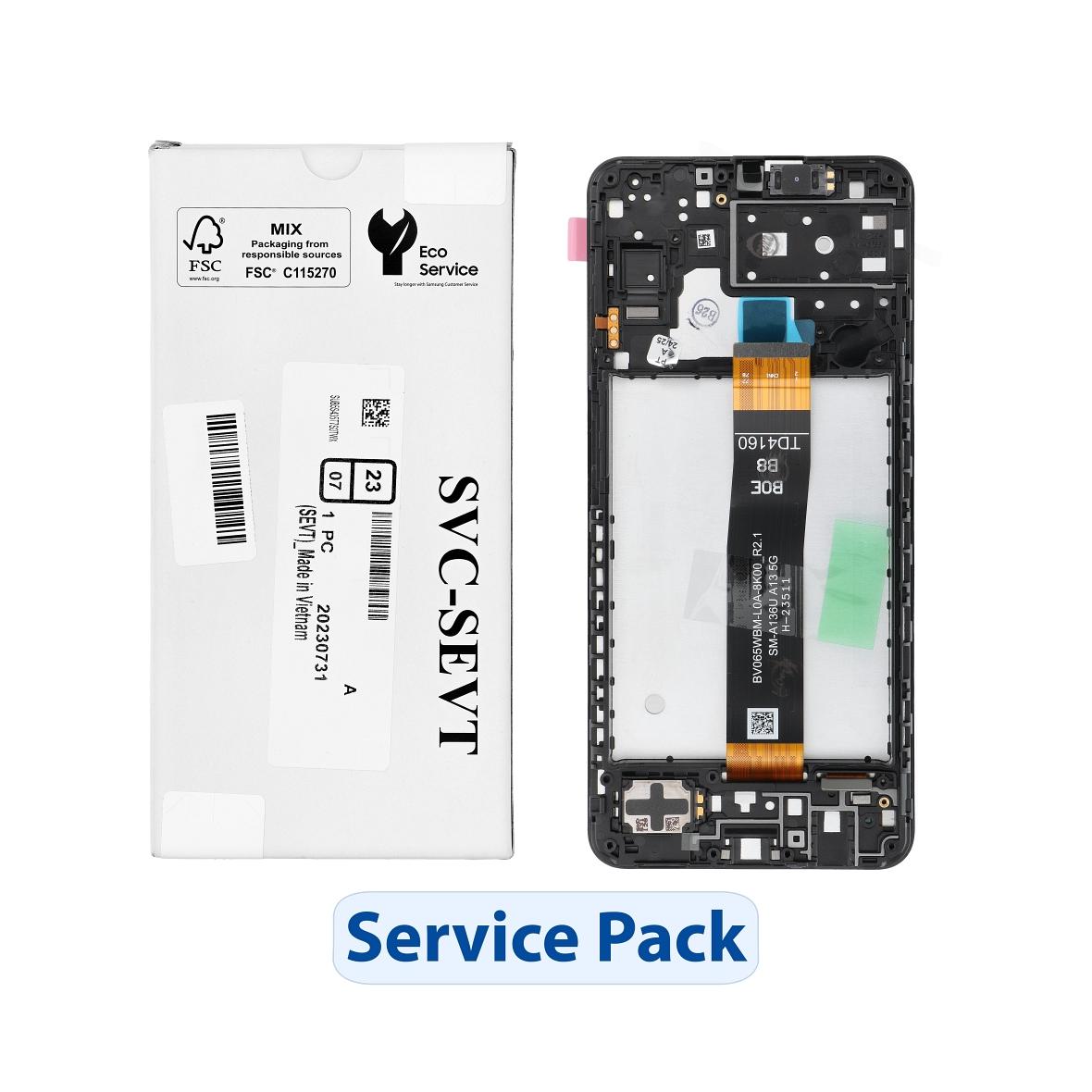 ServicePack Wyświetlacz LCD SAMSUNG A13 5G A136B GH82-29077A