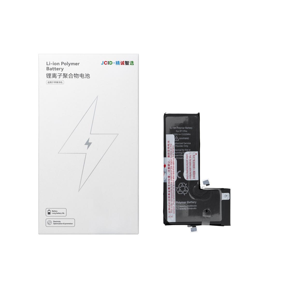 JCID Bateria do iPhone 11 Pro 3400 mAh (zwiększona pojemność)